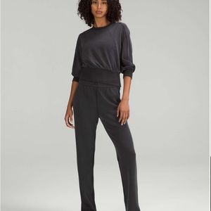 Lululemon Softstreme Ribbed-Hem Pullover